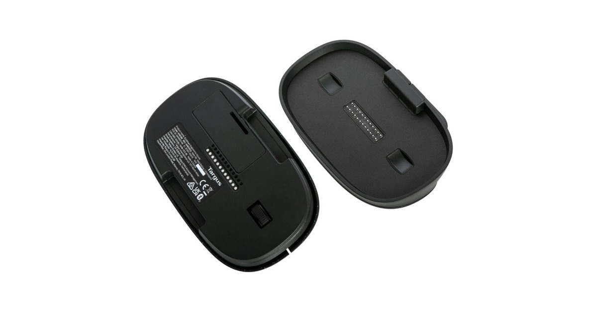TargusErgoFlip EcoSmart Mouse  (Zwart, 4000 DPI, Bluetooth 5.0 Low Energy)