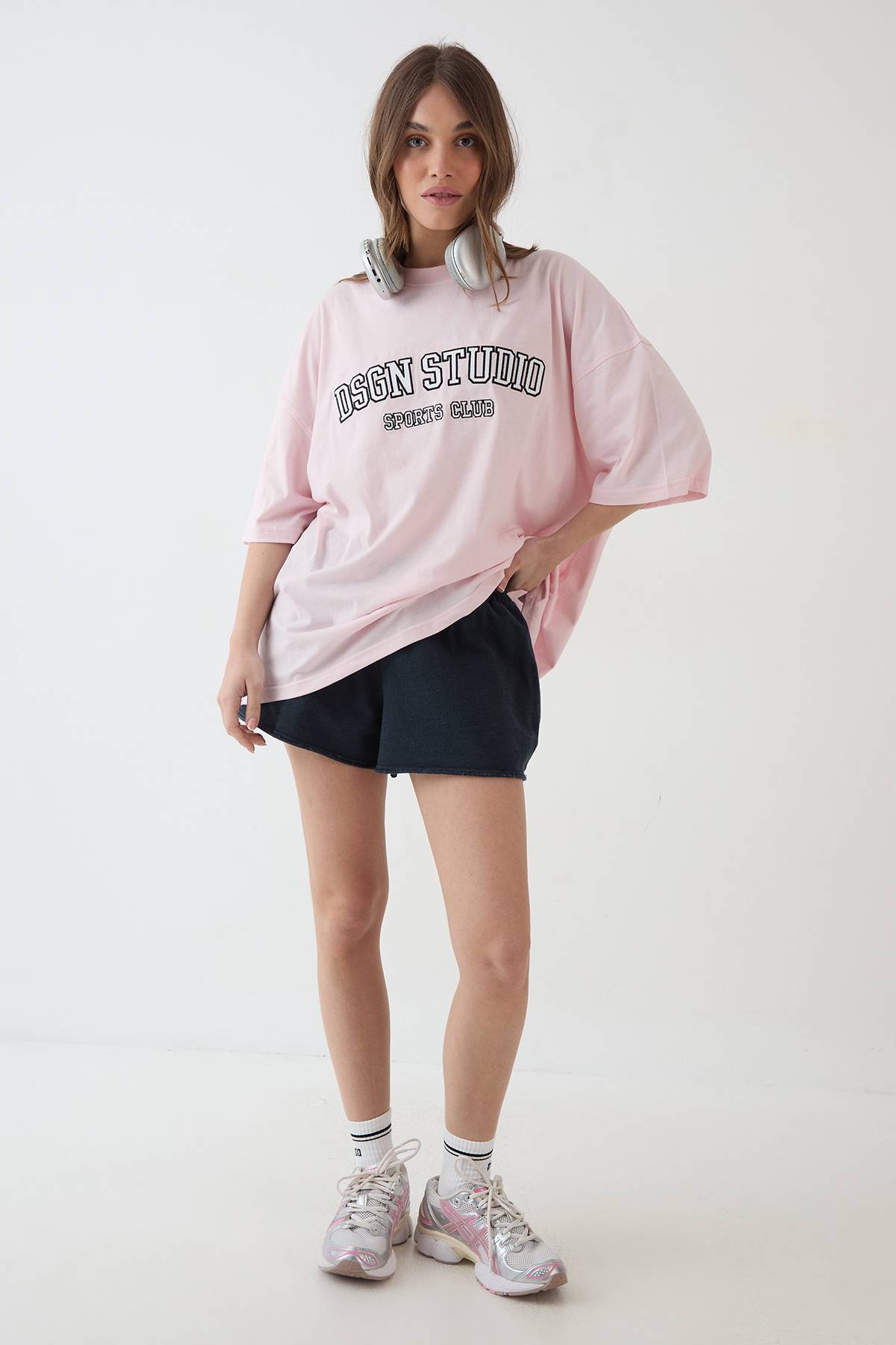 T-shirt Oversize À Appliqué Dsgn Studio