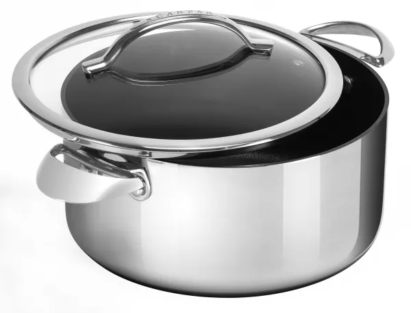 Scanpan 4,8 l/24 cm gryde m. låg - HaptIQ