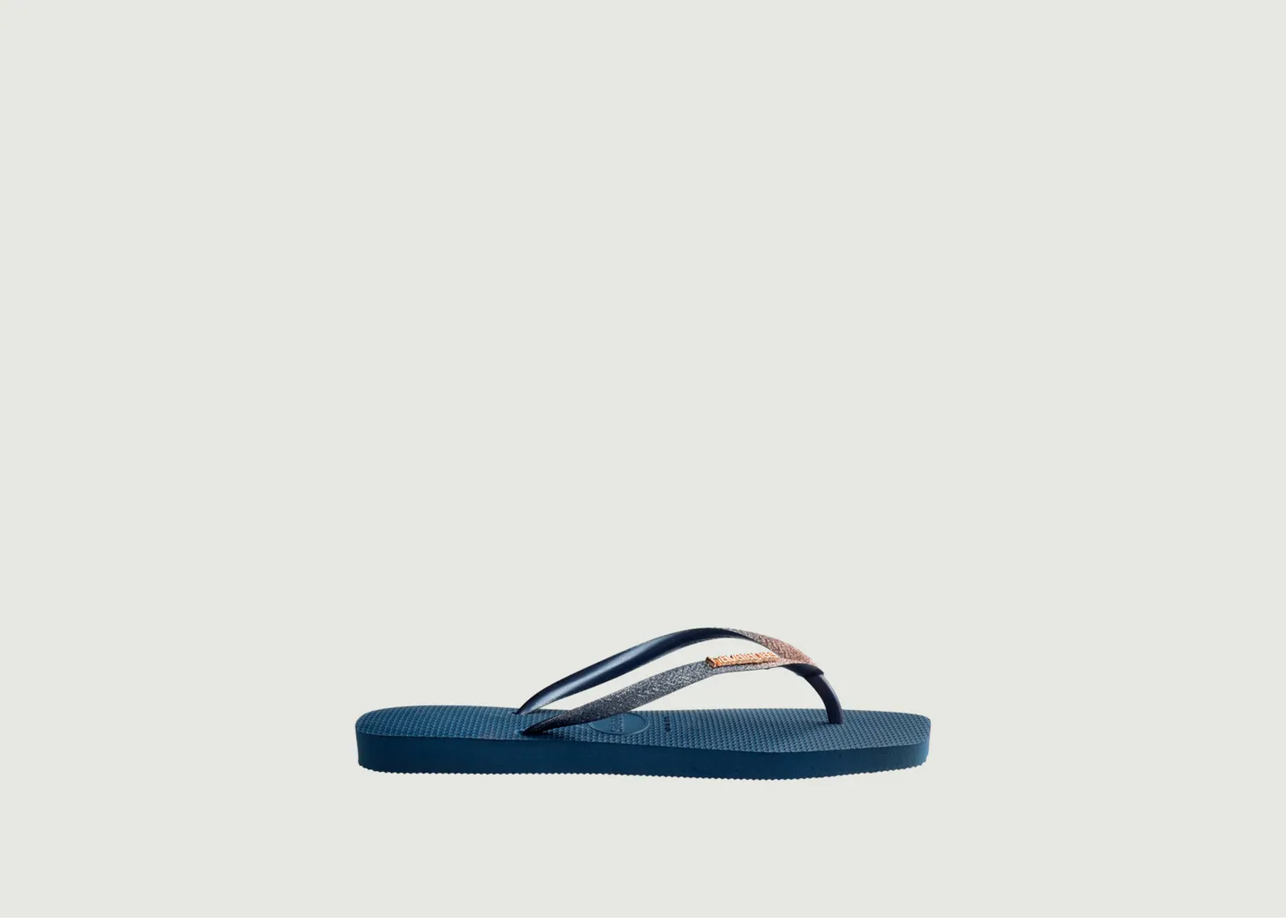 Tongs avec lanière pailletée Square Glitter havaianas