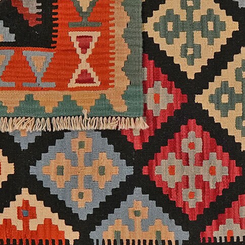 porta x Ipek Kelimteppich GASHGAI CARLA 123 x 179 cm mehrfarbig