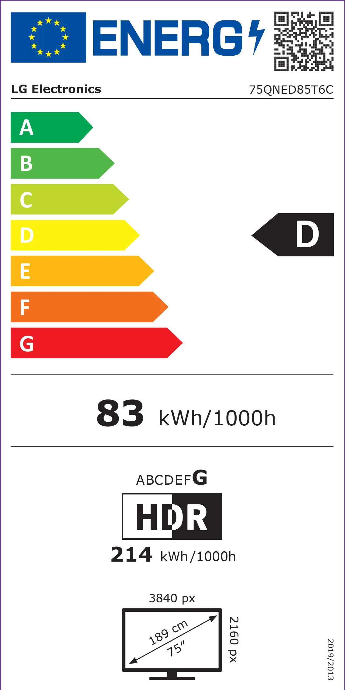 LG 75QNED85T TV UHD 4K