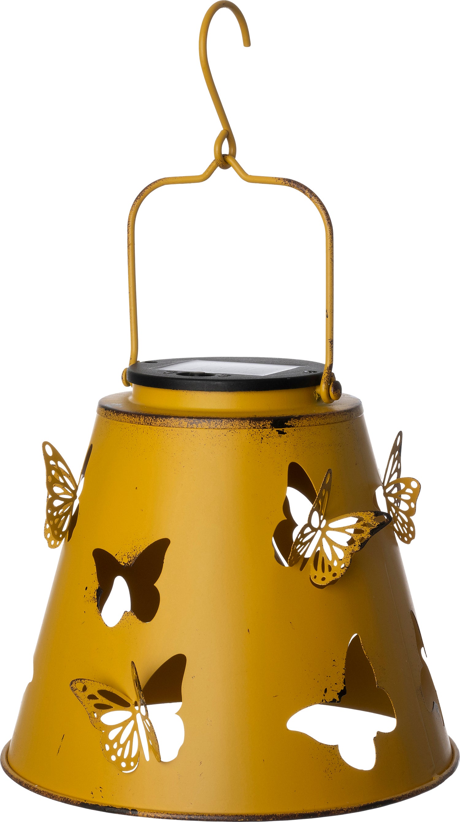 Intratuin solar lantaarn Doha geel D 20 H 18 cm