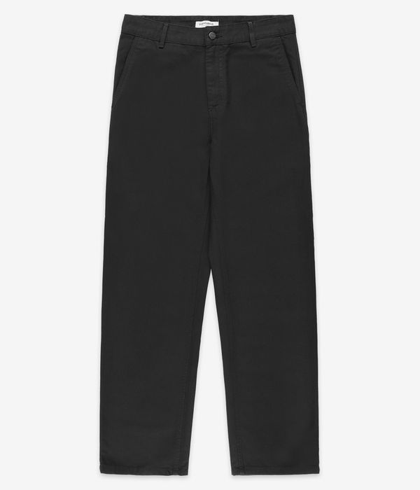 Carhartt WIP W' Pierce Pant Straight Hubbard Hose women (black rinsed)