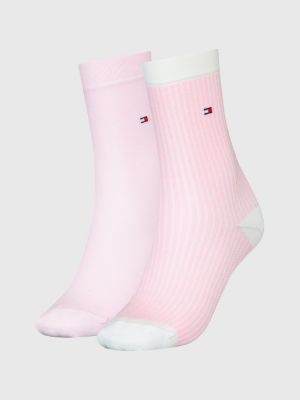 Pacote com 2 pares de meias clássicas listradas Ithaca