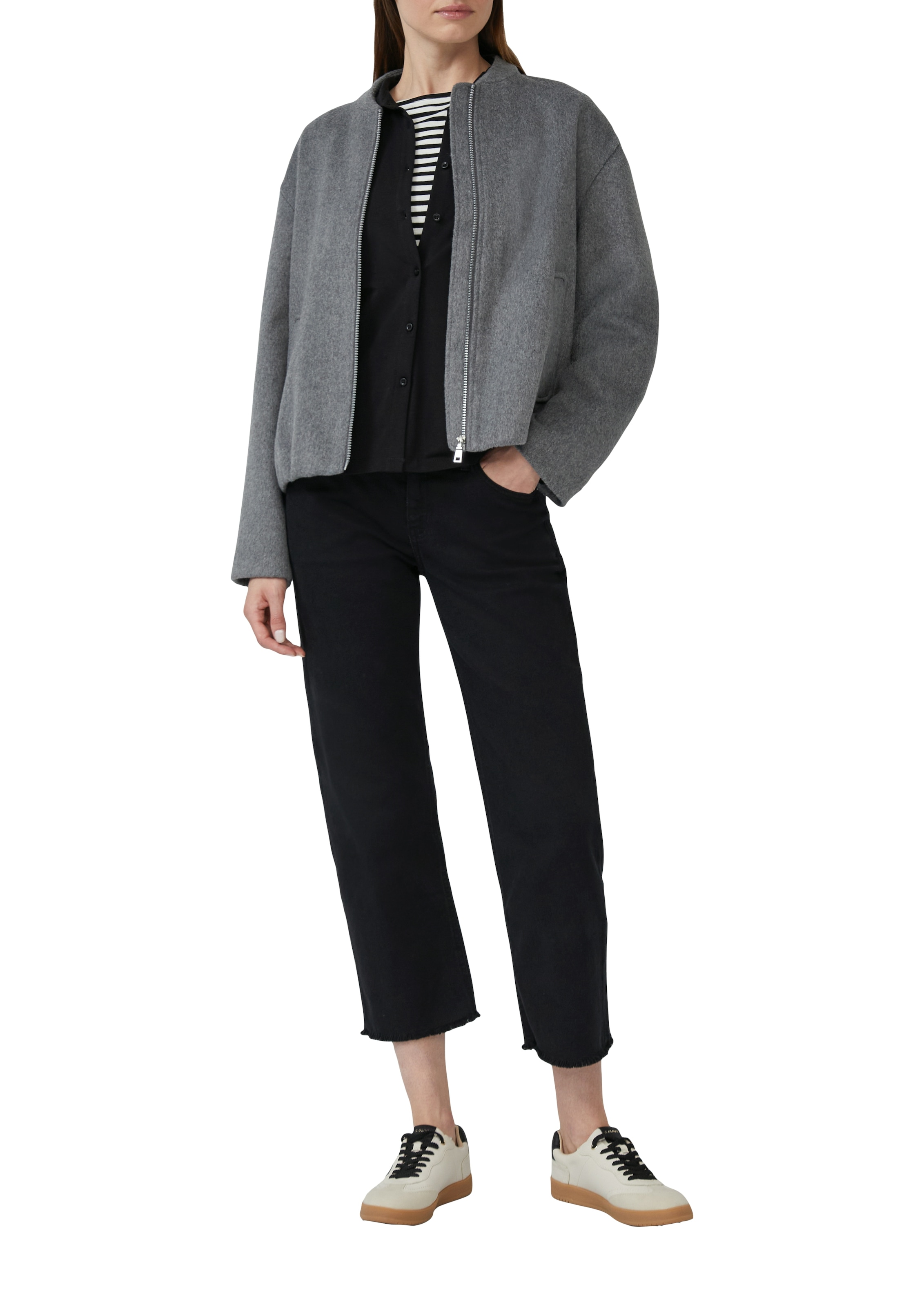 s.Oliver Hemdbluse mit Manschetten