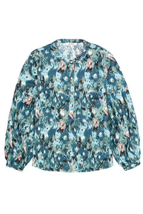 Garcia groene dames blouse