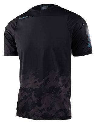 Maillot Manches Courtes Troy Lee Designs Skyline Noir