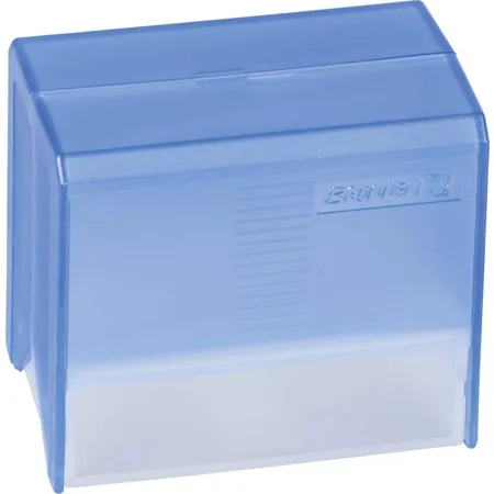 BRUNNEN Karteibox, gefüllt, mittelblau, A8