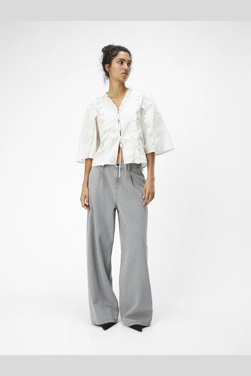 Object Objhope Re 3/4 Tie Top 4777014 white sand