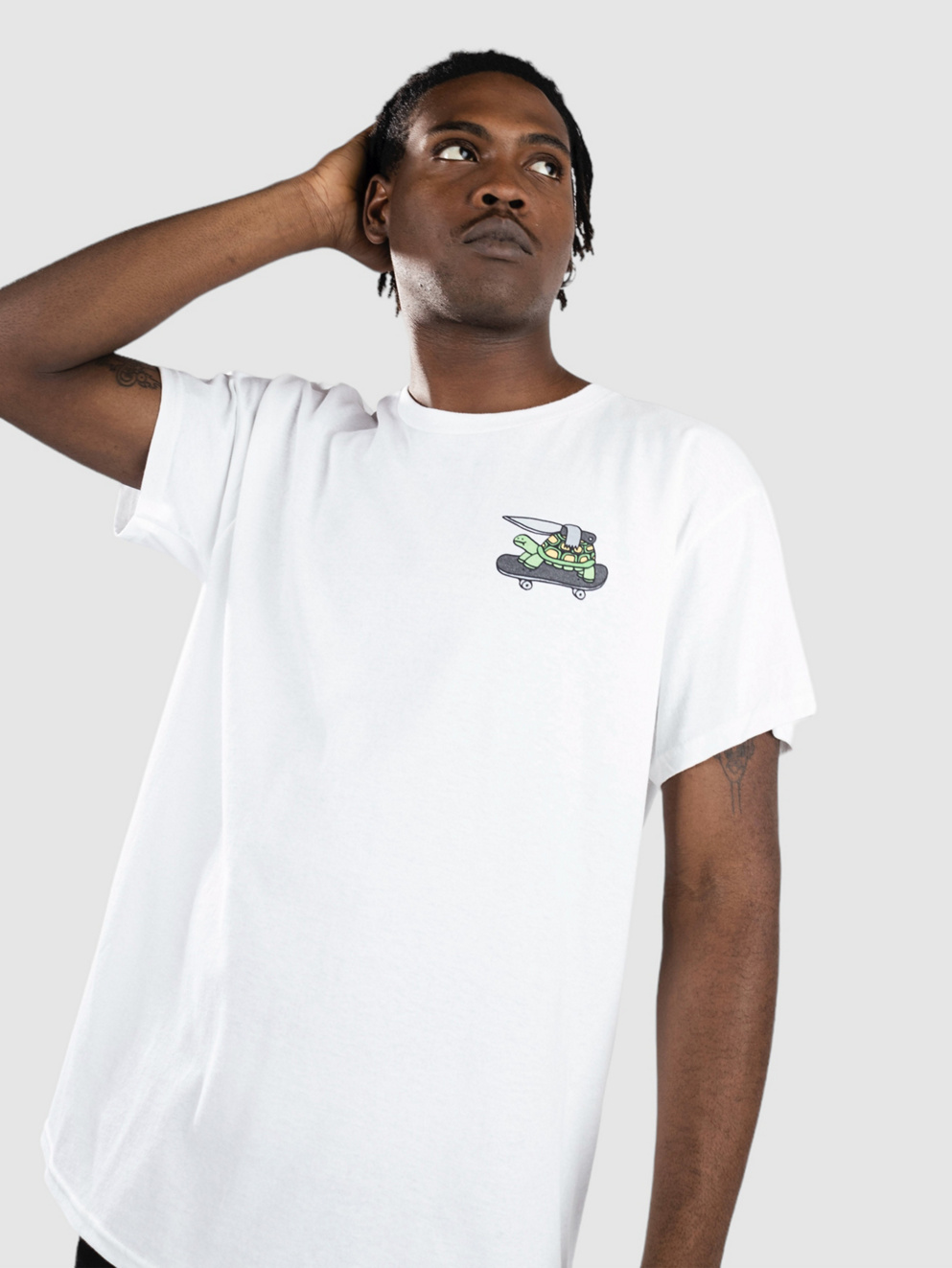 A.LAB Nothing Can Stop Me T-Shirt white