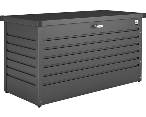 Biohort LeisureBox 180 opbergbox, 181 x 79 x 71 cm, donkergrijs metallic