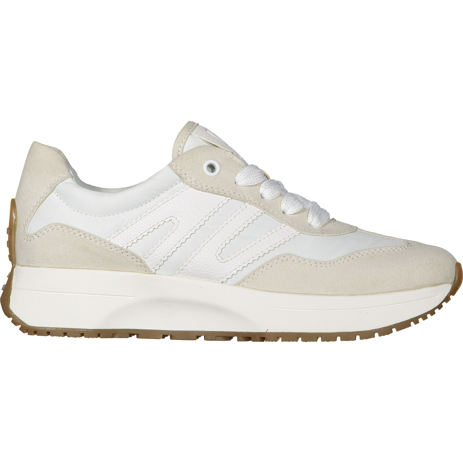 Marco Tozzi Damen-Sneaker low, 41, weiss 36