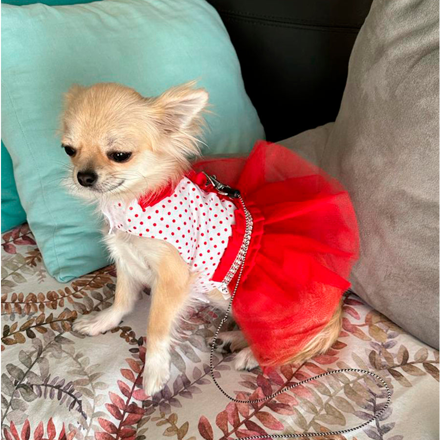 Vestido para cães Ideal Pets Sweet Cherry