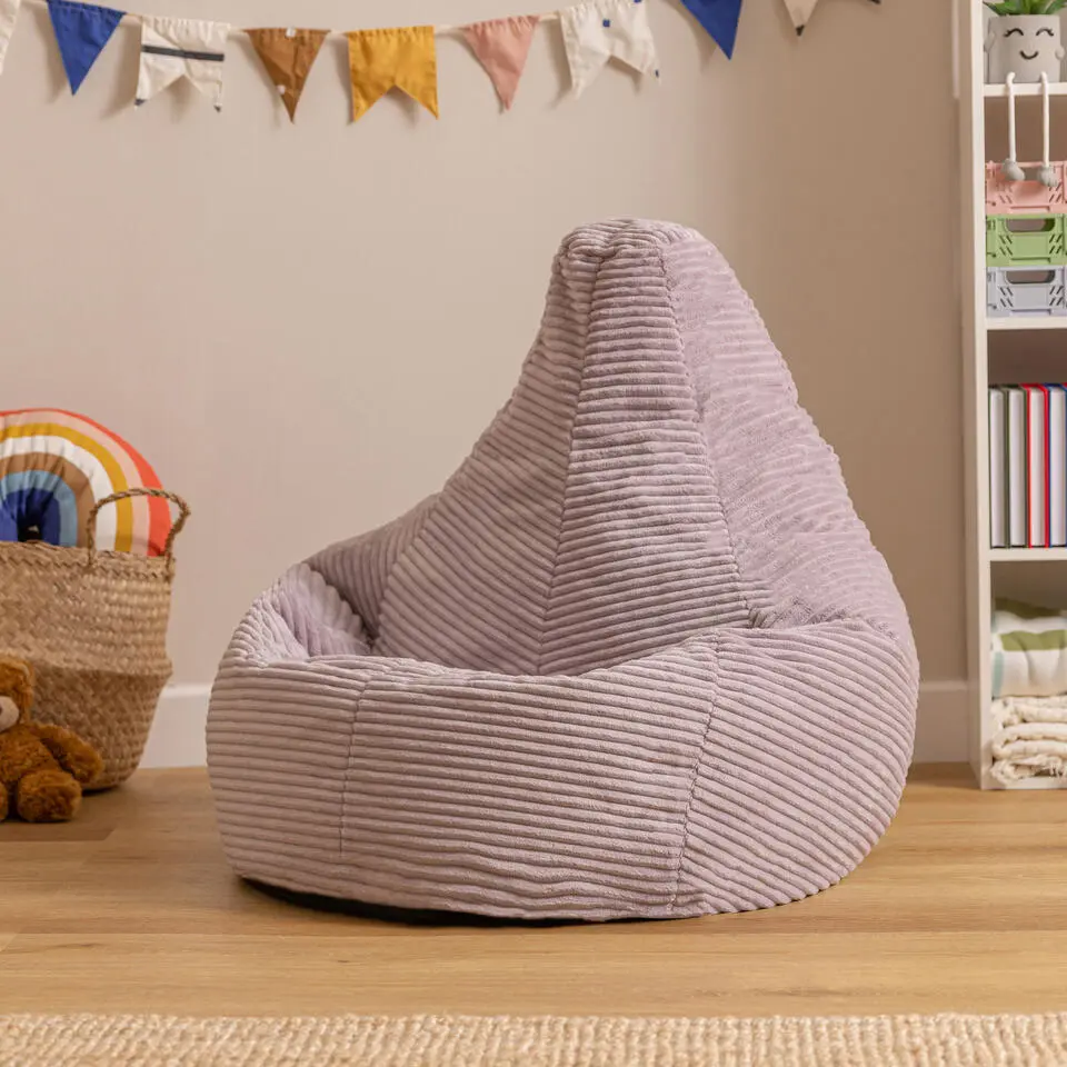 icon Kinderzitzakken Dalton - Corduroy Zitzak - Paars