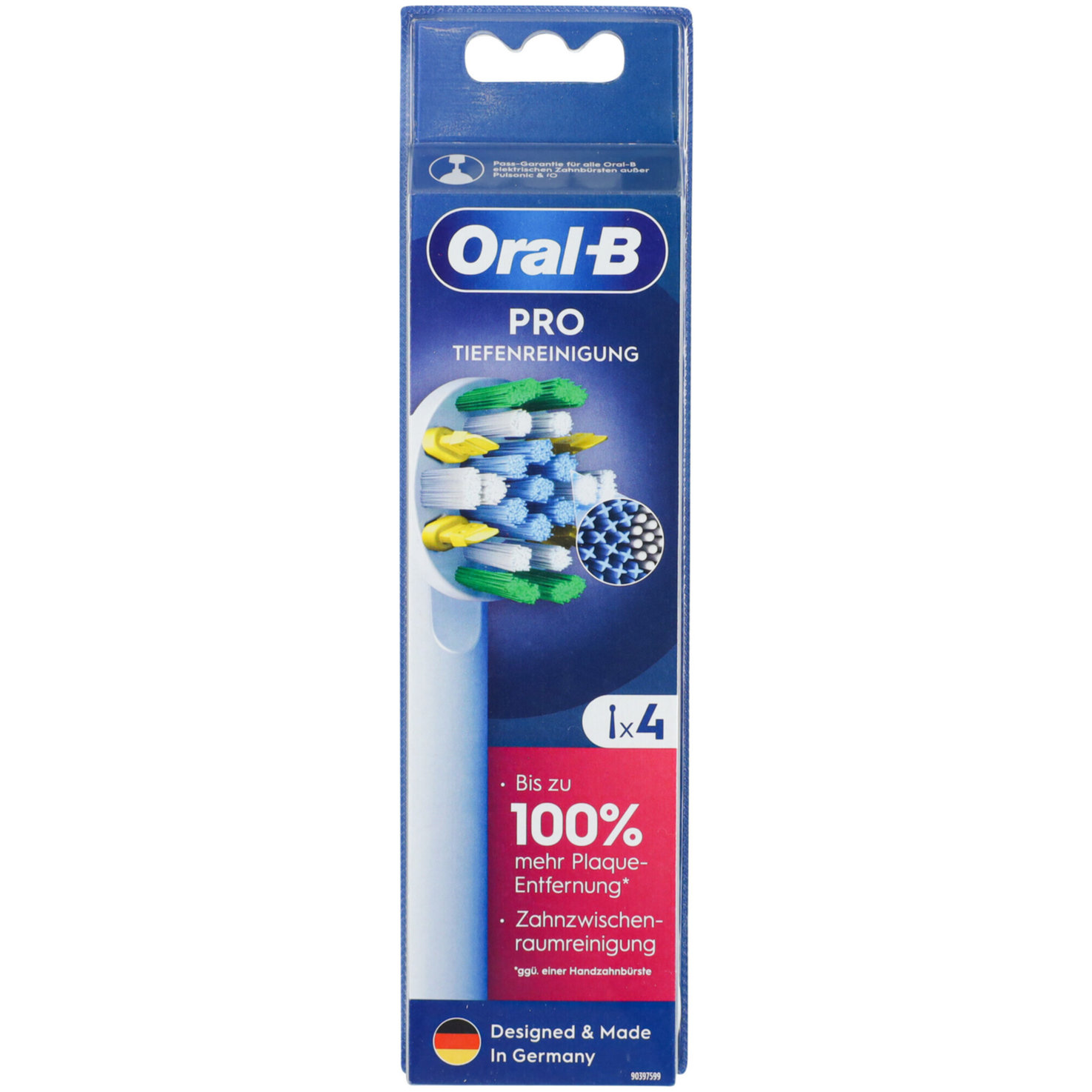 Oral-B Aufsteckbürsten Pro Tiefenreinigung 4 Stück