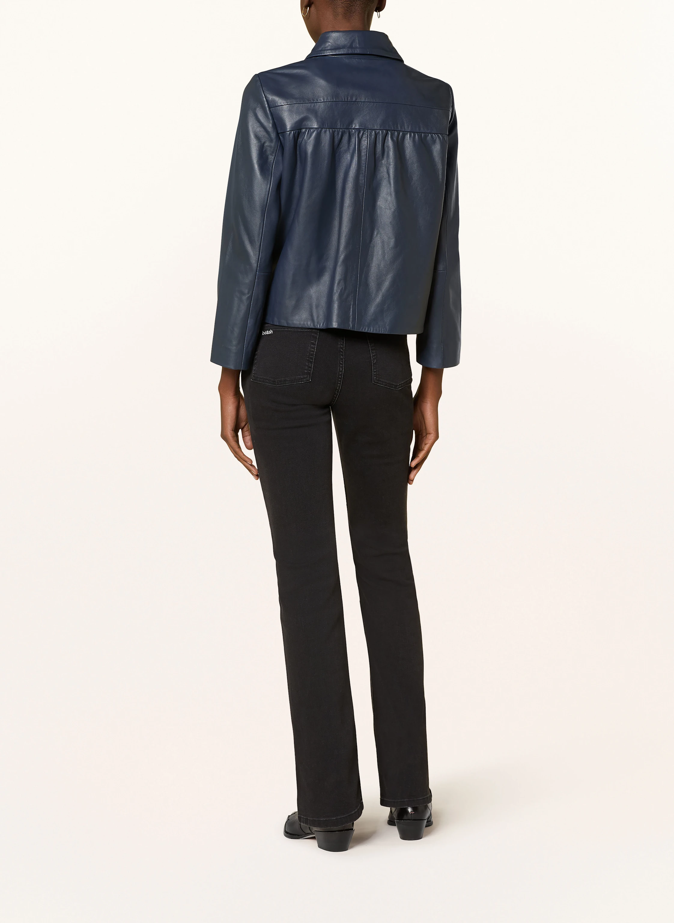 ba&sh Lederjacke MILOS