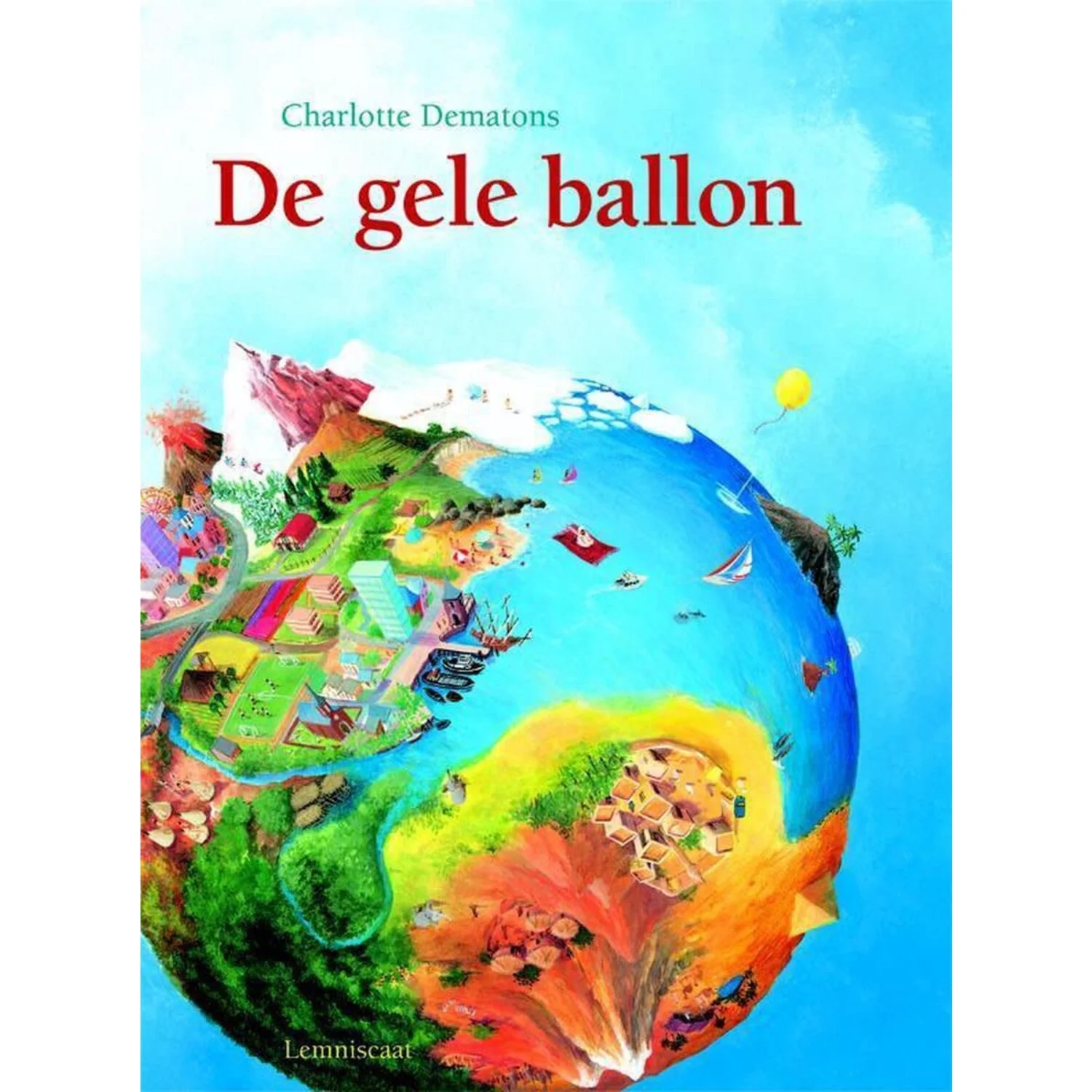 Boek | De gele ballon | Kartonboek Luxe