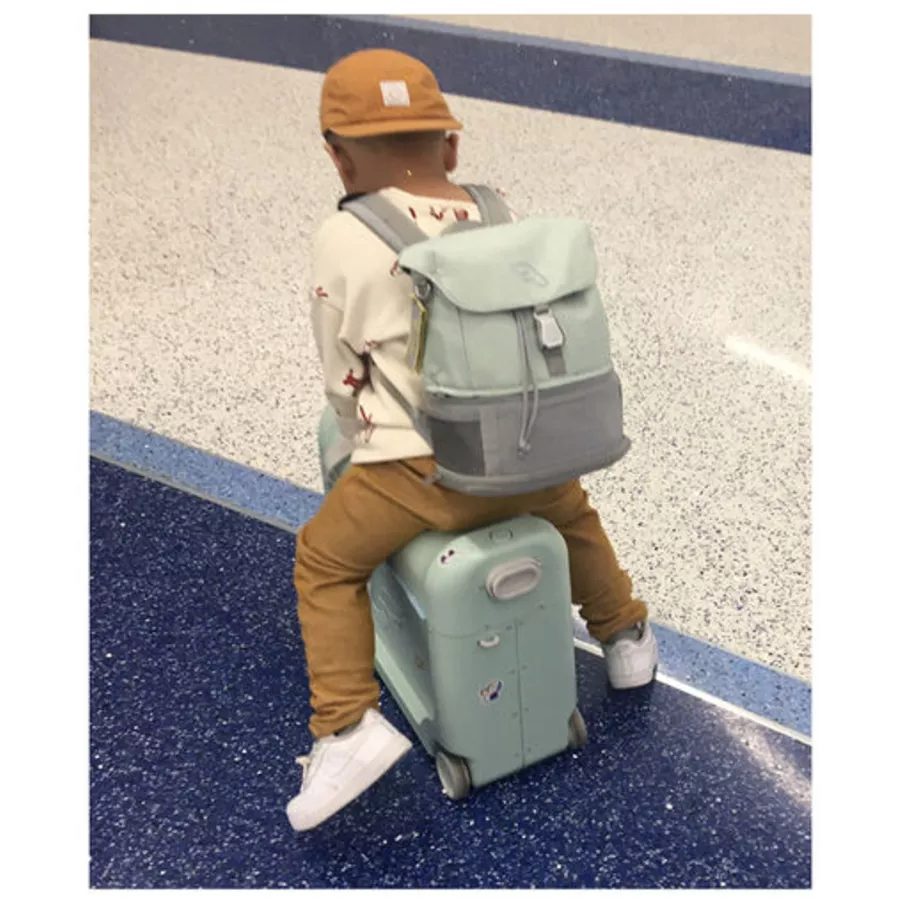 JETKIDS™ BY STOKKE® Aufsitzkoffer BedBox™ mit Crew BackPack™ White