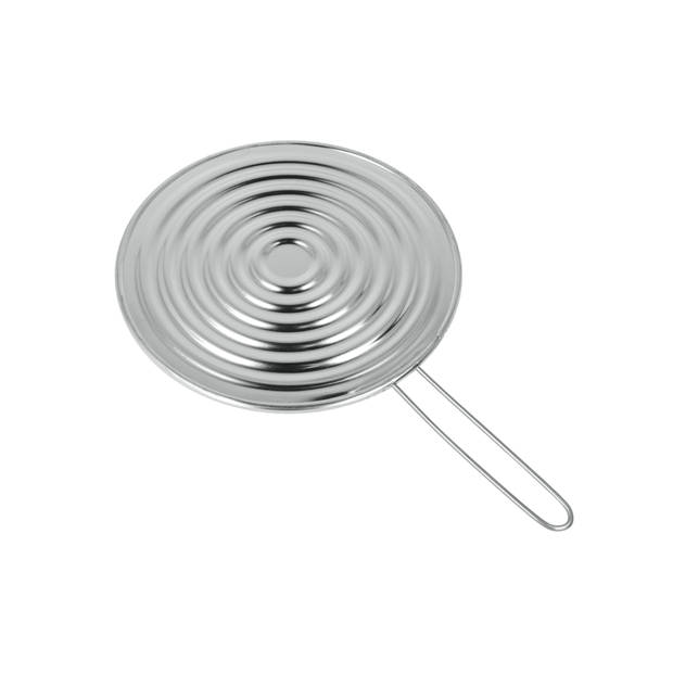 Metaltex vlamverdeler/sudderplaatje met handvat - Ø 19 cm