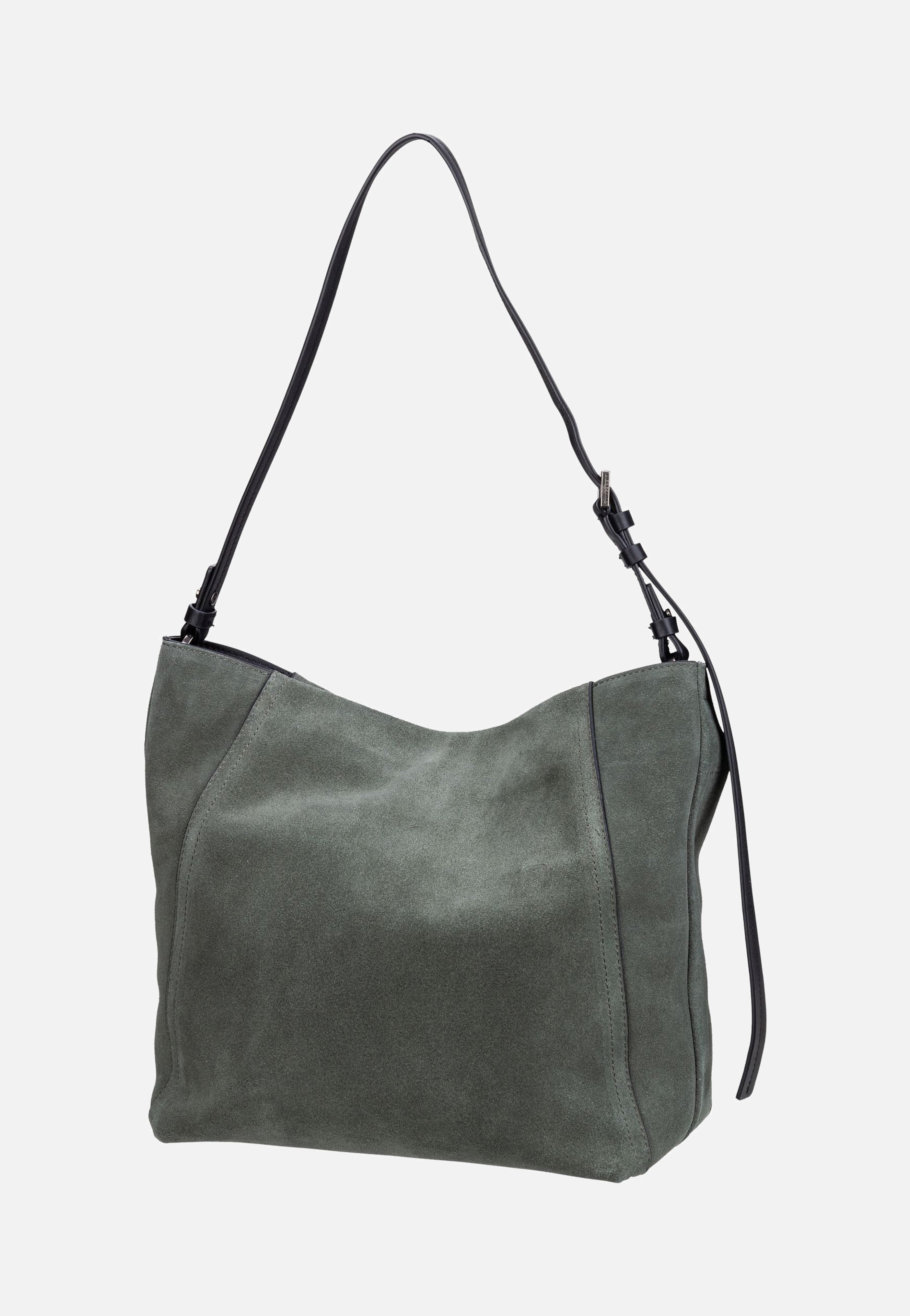 Chudy Suede 2152411 Cypress Green - Hobo Bag