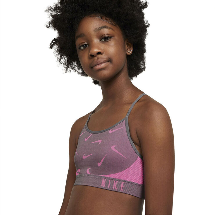 Nike Indy Sports BH Junior Grå