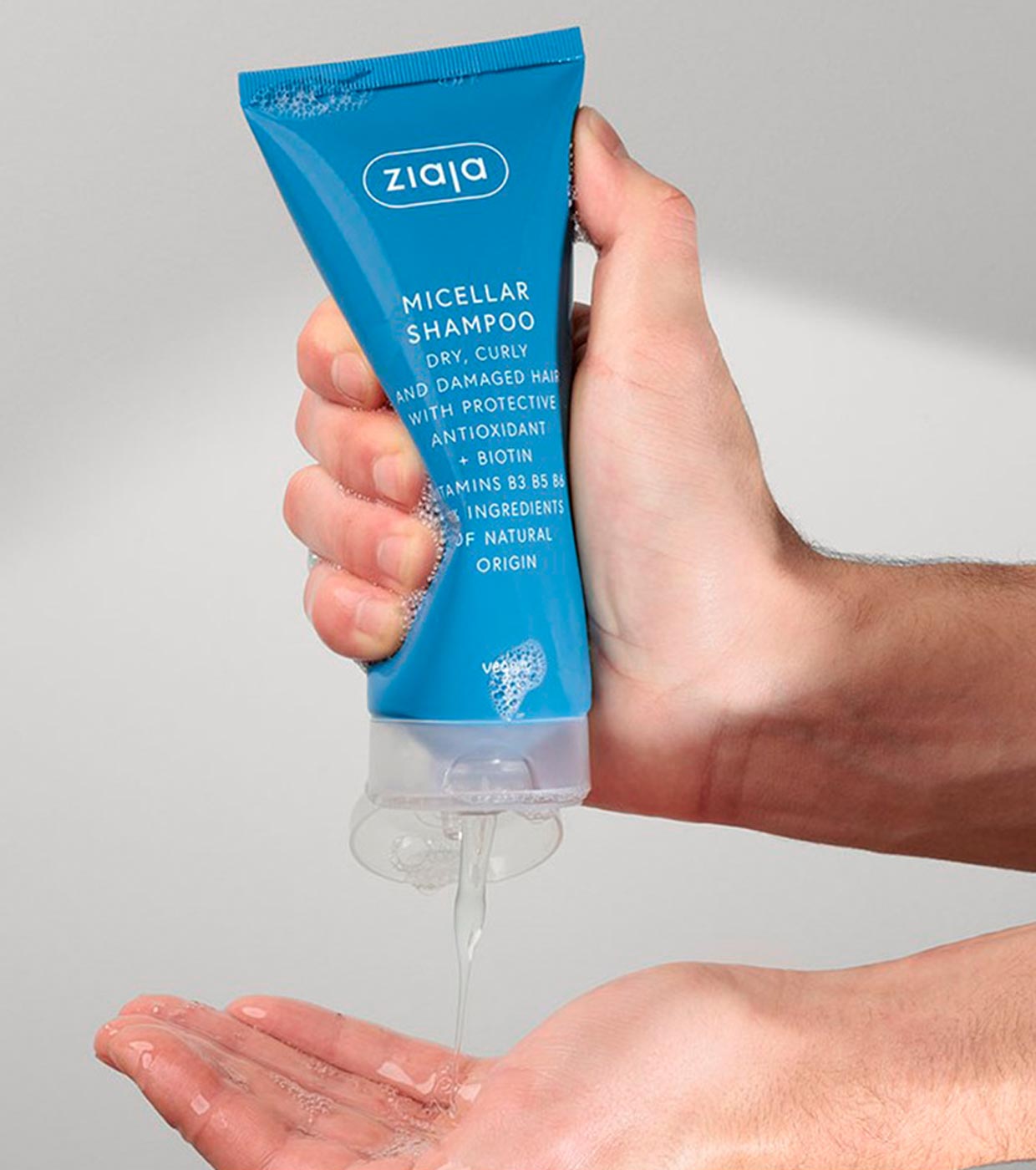 Ziaja - *Antioxidante* - Shampoo Micelar para cabelos danificados, tingidos ou cacheados