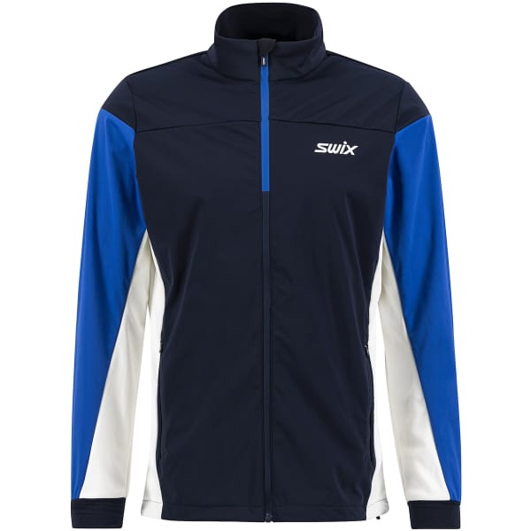 Veste ski de fond SWIX CROSS JACKET MEN DARK NAVY / OLYMPIAN BLUE