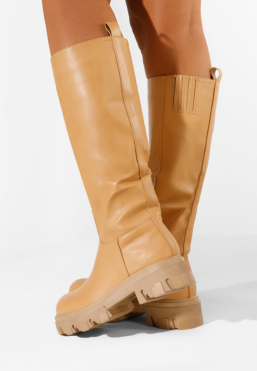 Bottes femme chameau Oserra