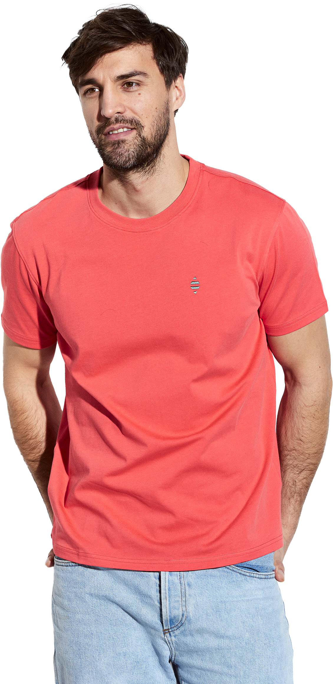 Element Tee Organic Cotton Herre Flame