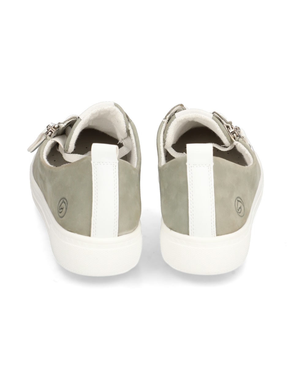 Lederkombination Sneaker