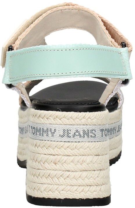 Tommy Hilfiger Tommy Jeans Wedge Sandal licht blauw