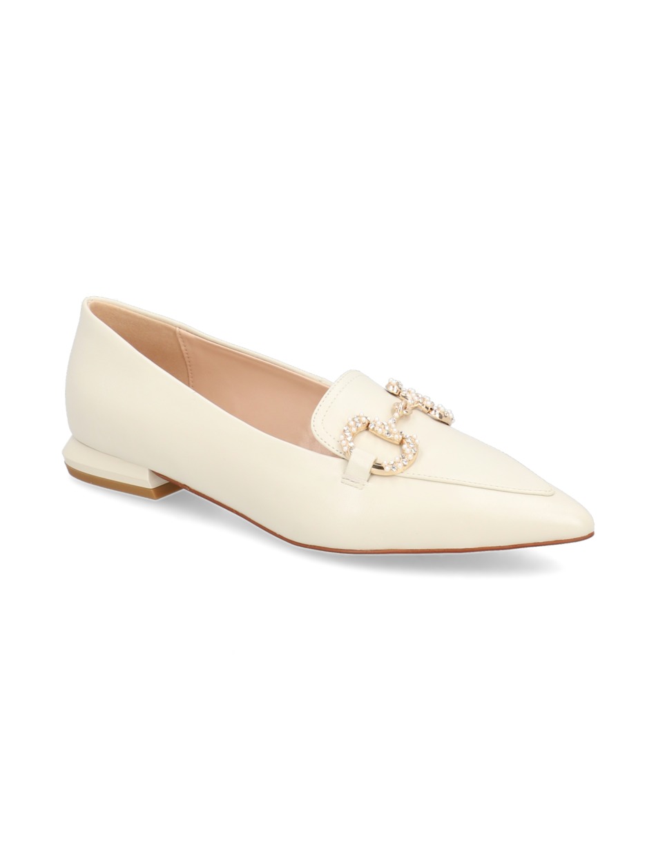 Glattleder Slipper