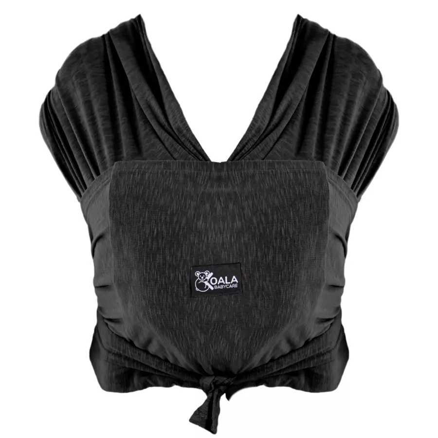KOALA BABYCARE® Babytragetuch schwarz