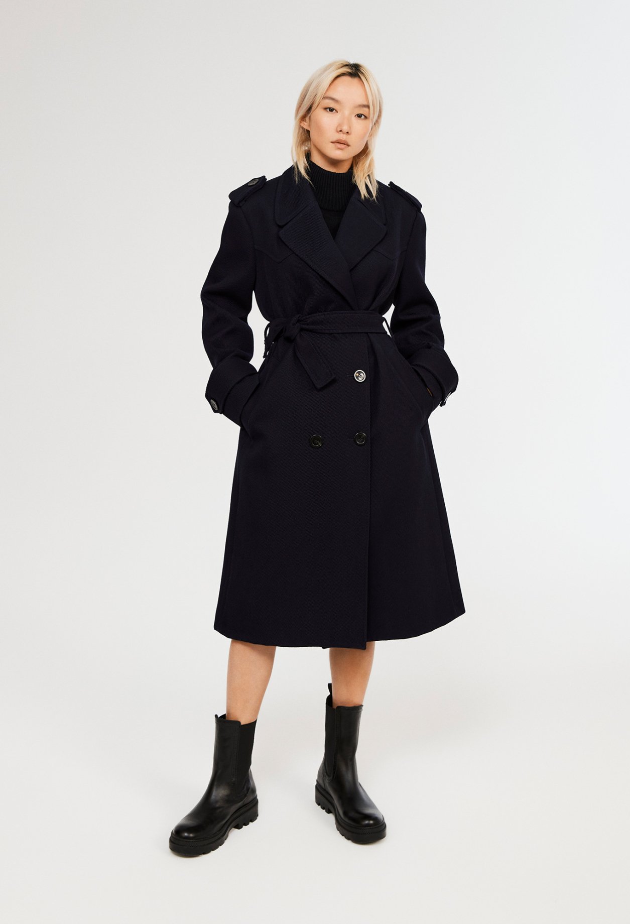Manteau en laine