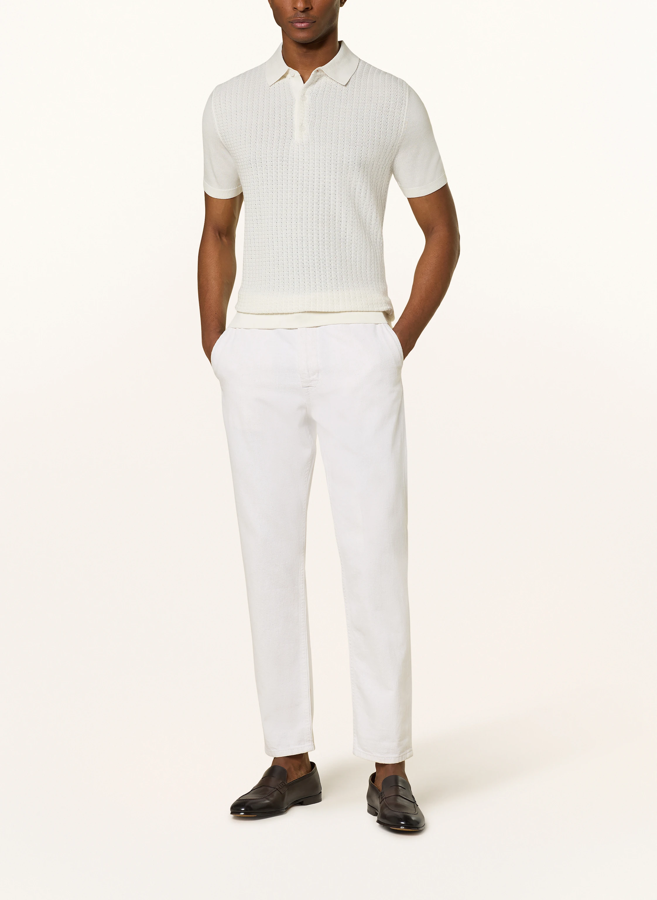 STRELLSON Strick-Poloshirt ADRIAN