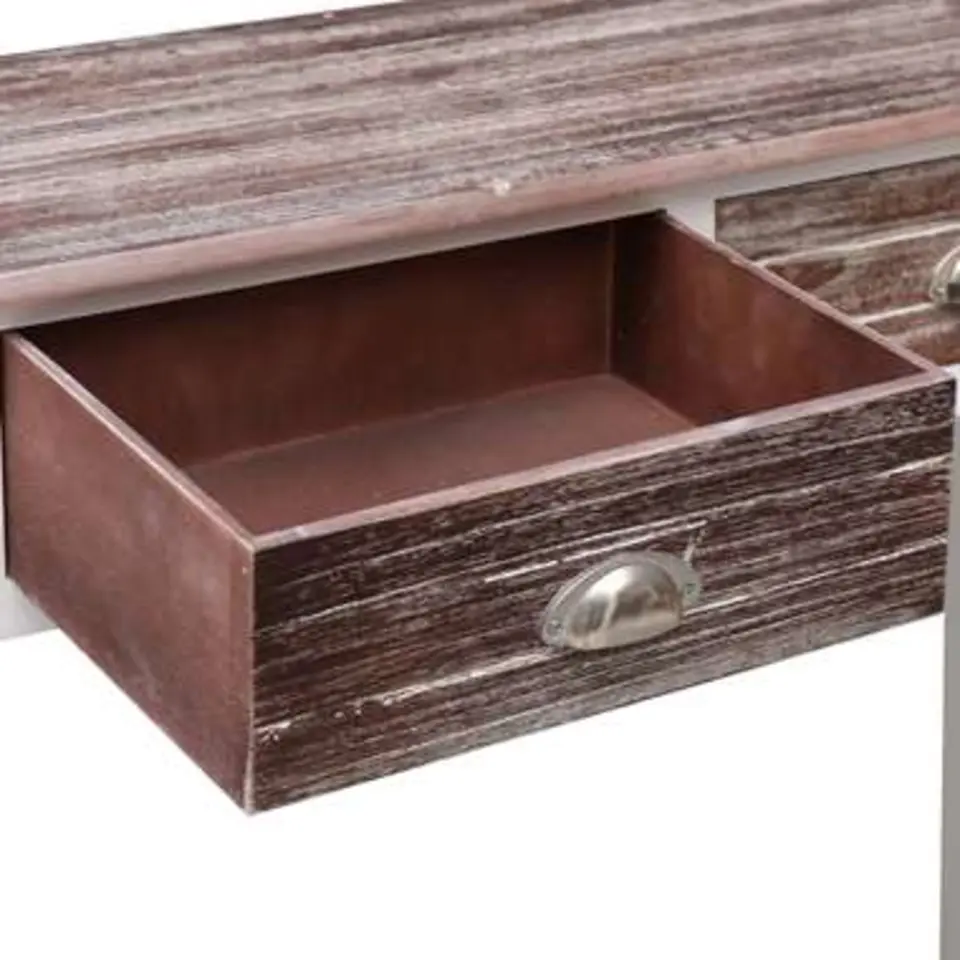 vidaXL - Wandtafel - Bruin - Hout