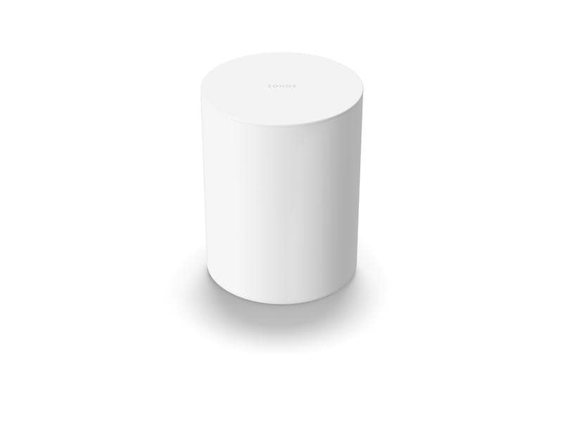 Sonos Subwoofer Sub Mini Weiss Vertiefen Sie Ihr Hörerlebnis für TV, Musik und mehr mit kraftvollen Bässen