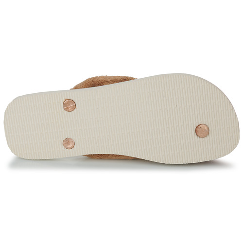 Havaianas - HOME FLUFFY - Beige / Marron