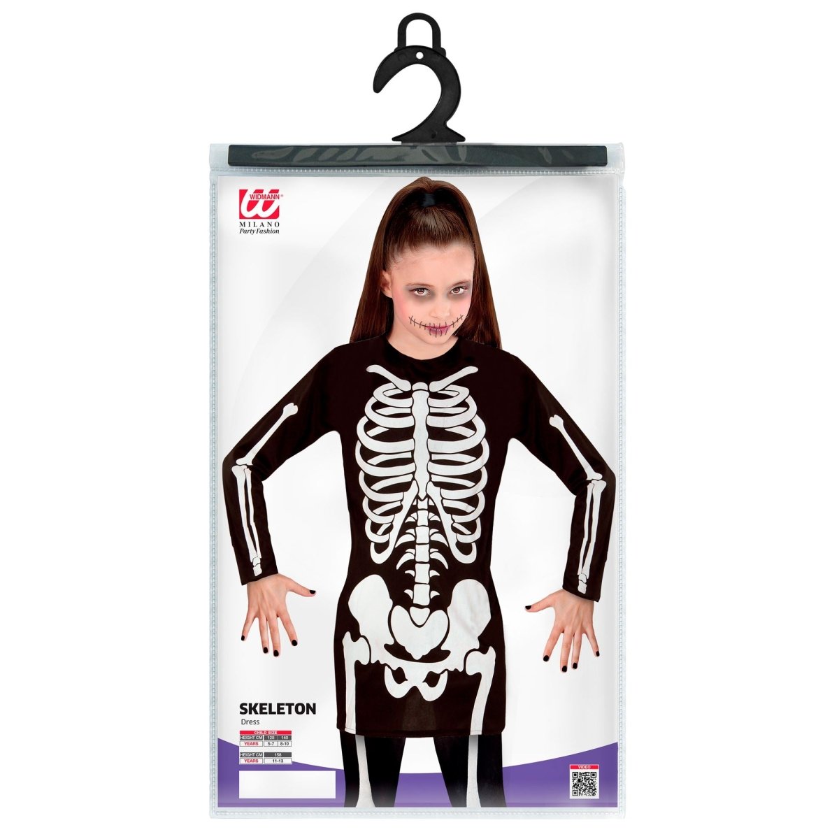 Halloween Jumpsuit Meisje Skelet