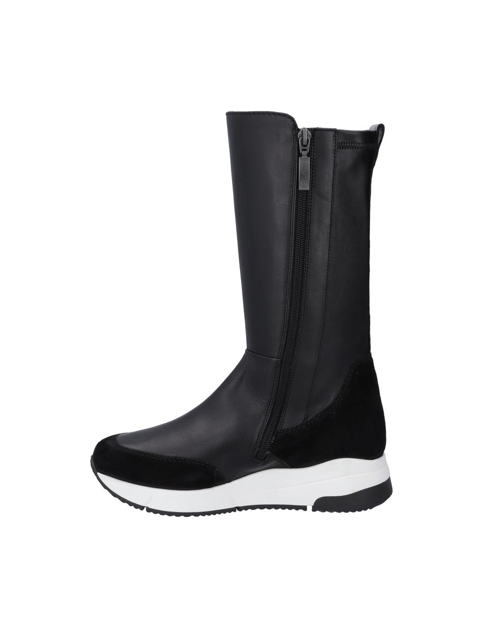Stiefel Enna 04, schwarz-kombi