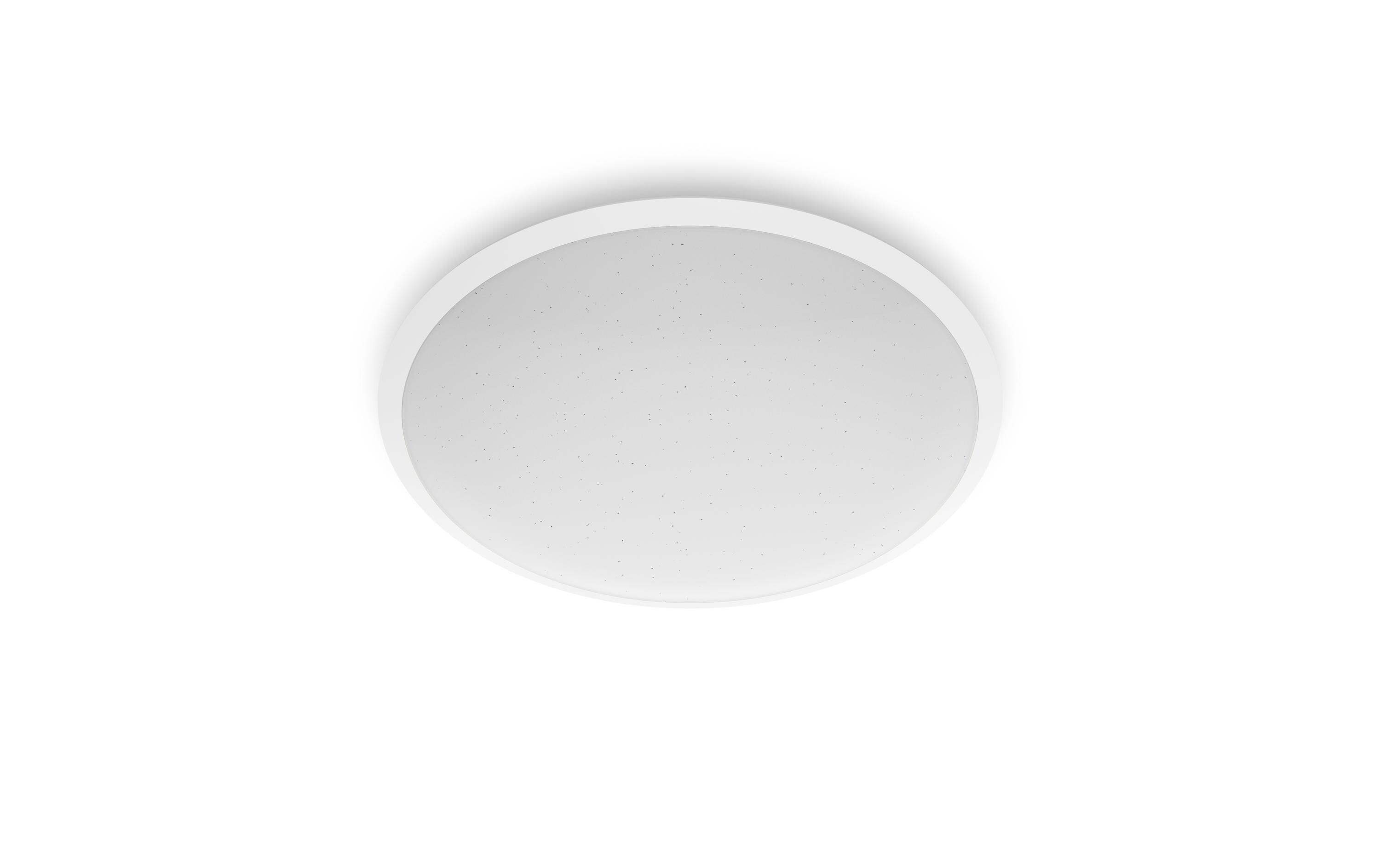 Deckenleuchte Cavanal, 12 W, 2700 K, WeissLED-Leuchte mit Lichteinstellung und IP44 Schutzart