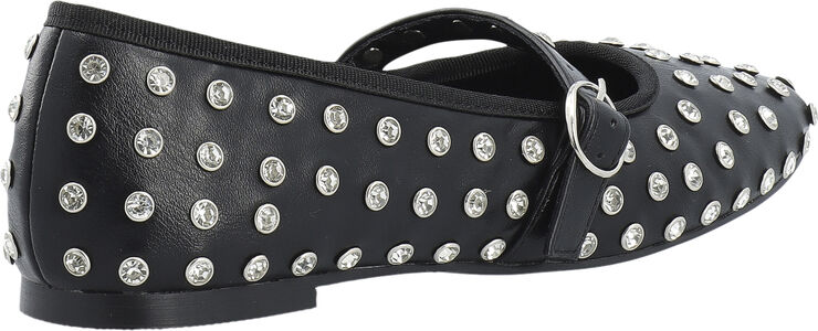 Bianco Fall Simili Mary Jane #P Black