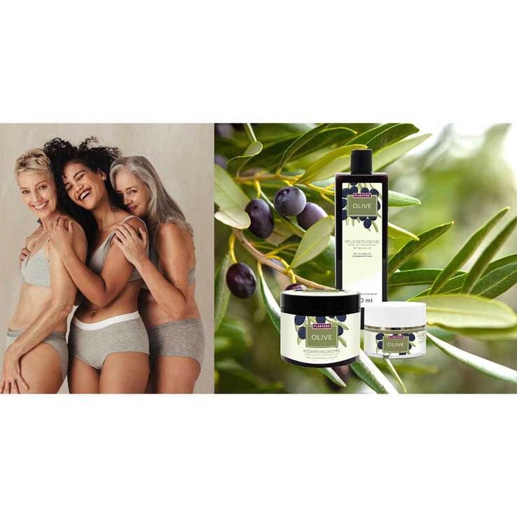 Plantana Olive Pflege Duschbad mit Bio-Olive, 500 ml