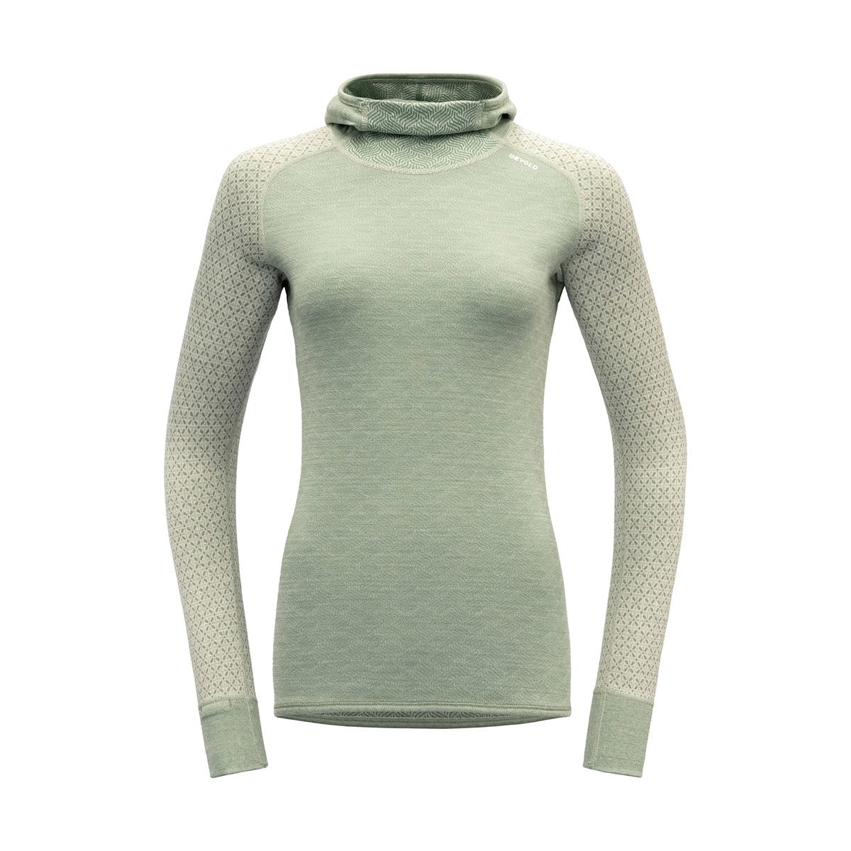 Devold Kvitegga Hoodie, dame - Spejder Sport