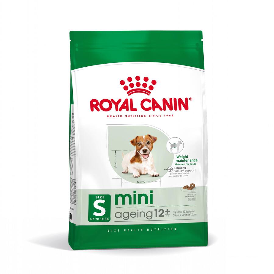 Ração Royal Canin Mini 12+ para cães idosos