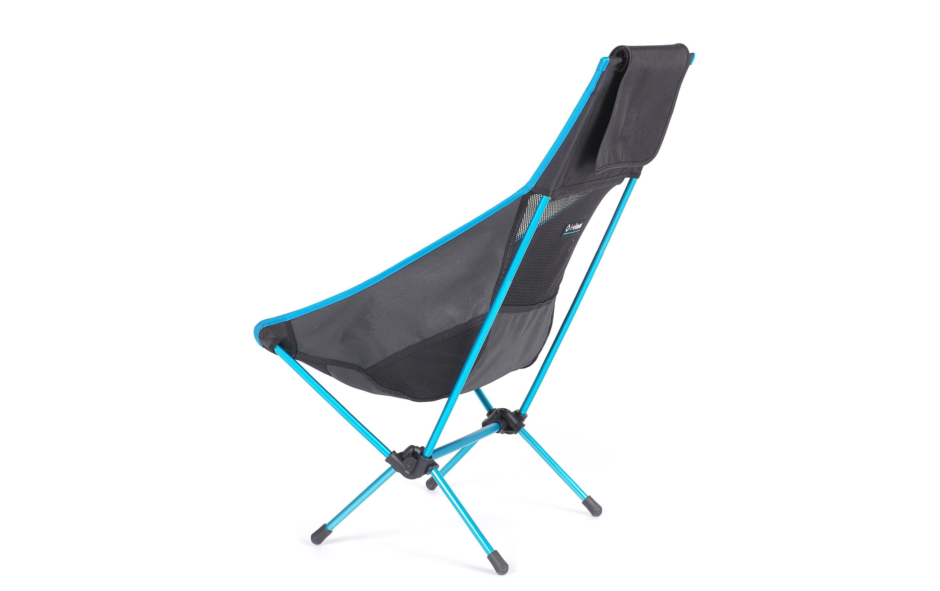 Campingstuhl Two Black/Cyan Blue<br>Campingstuhl