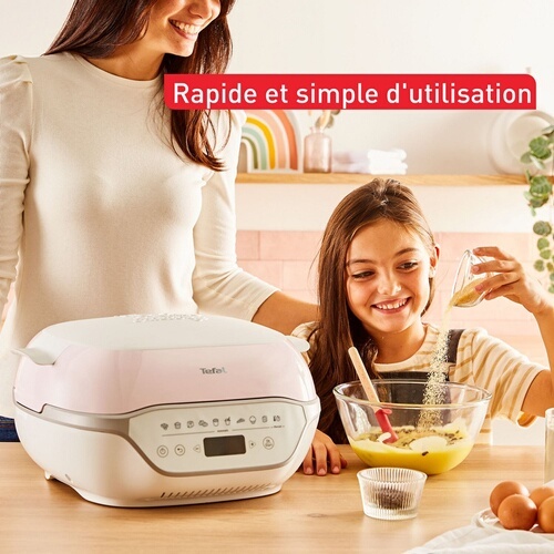 Machine à gâteaux Tefal CAKE FACTORY INFINITY, APPAREIL A GATEAU, MACHINE A PAIN, YAOURTIERE, 9 PROGRAMMES KD850110