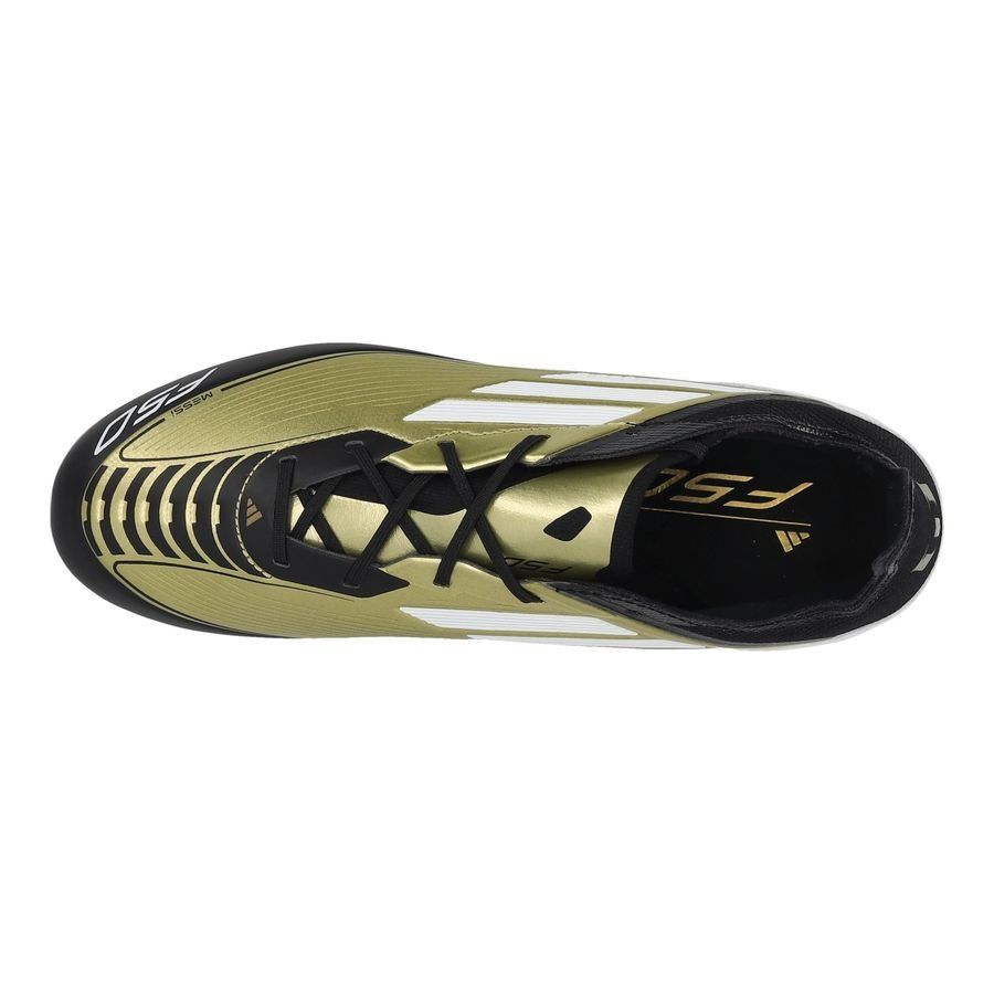 adidas F50 Messi Pro FG Triunfo Dorado - Doré/Blanc/Noir Enfant