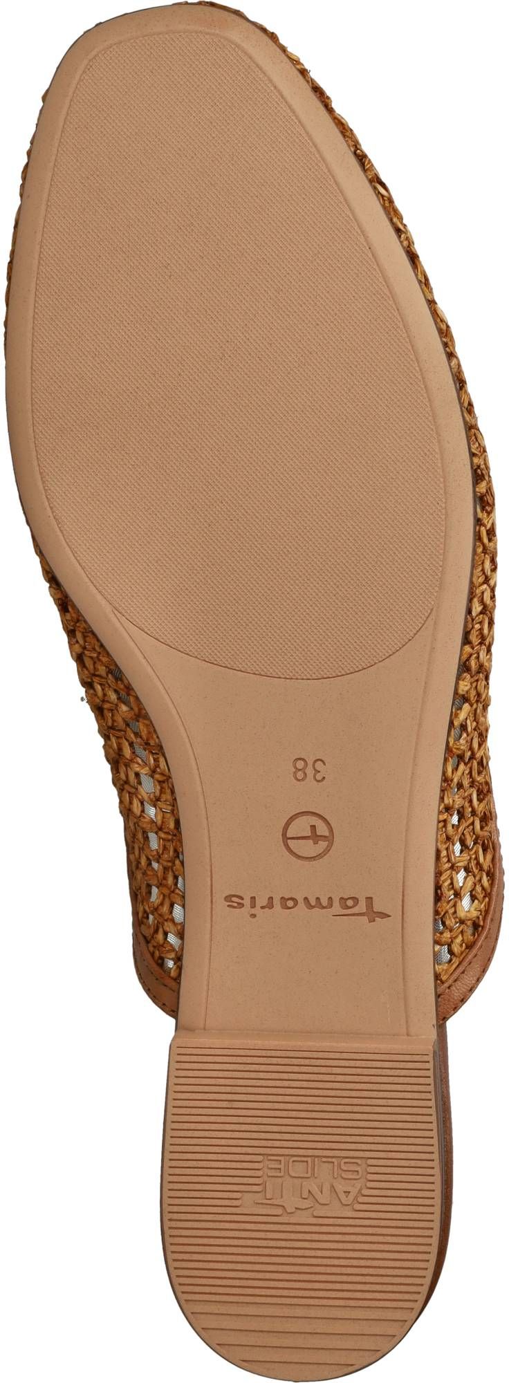 Tamaris Slippers Cognac Dames